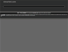 Tablet Screenshot of nimarket.com